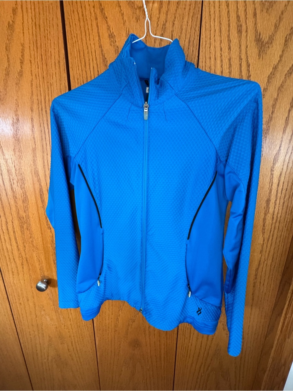 Lopez Electric Blue Athletic women’s golf Zip Jacket